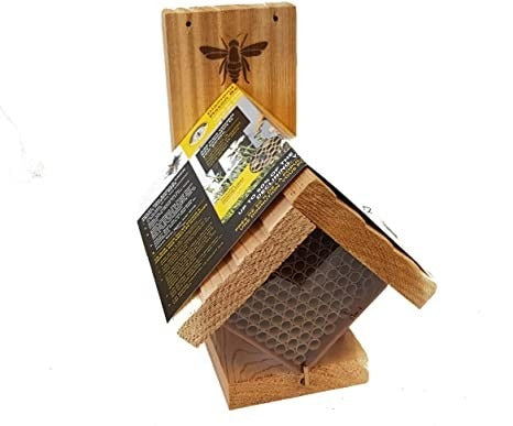 Diamond Mason Bee House with Refillable Nest Tubes