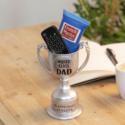 World Class Dad Armchair Athlete Trophy