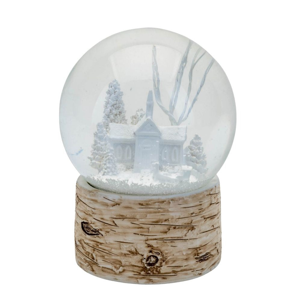 Tree   Birch Snow Globe (10cm)