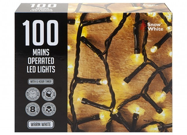 Warm-White Multi-Function Lights (x100)