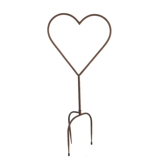 Small Metal Heart Stake