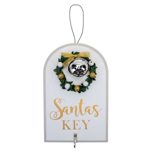 Santa   s Key Hook Plaque