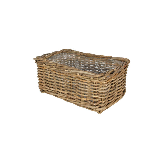 Natural Rectangular Trough Basket (36cm)