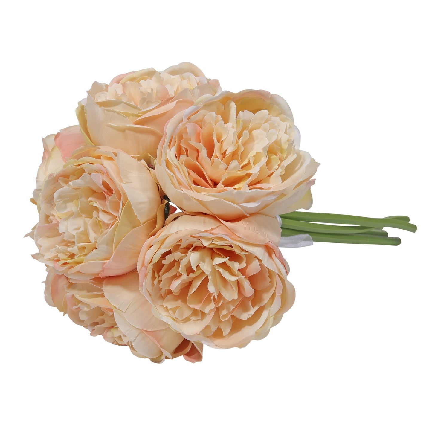 Aquitaine Peony Bunch Tan 34cm (7 flowers)