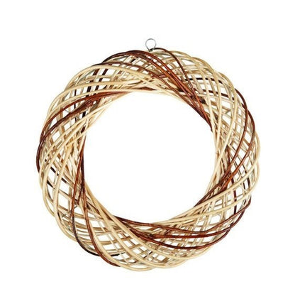 Natural Willow Wreath (40cm)