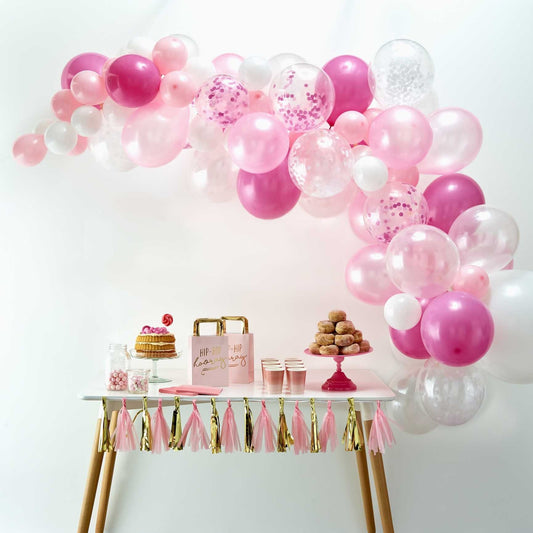 Pink Balloon Arch