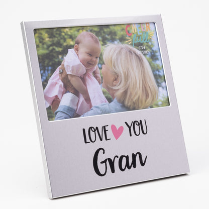 Cheerfull Gran Aluminium Photo Frame (6 x 4)