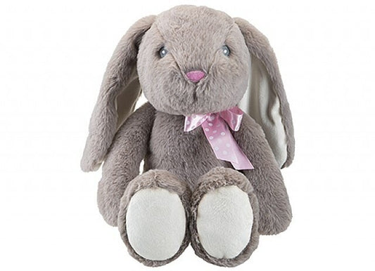 Sitting Grey Floppy Pippin Rabbit