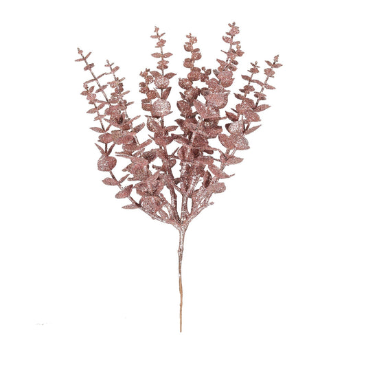 Pink Glitter Eucalyptus Bush (H33cm)