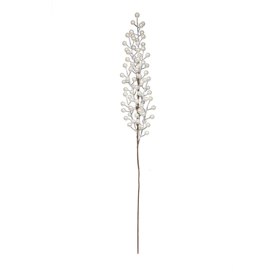 Winter Wonderland White Berry Stem (H80cm)