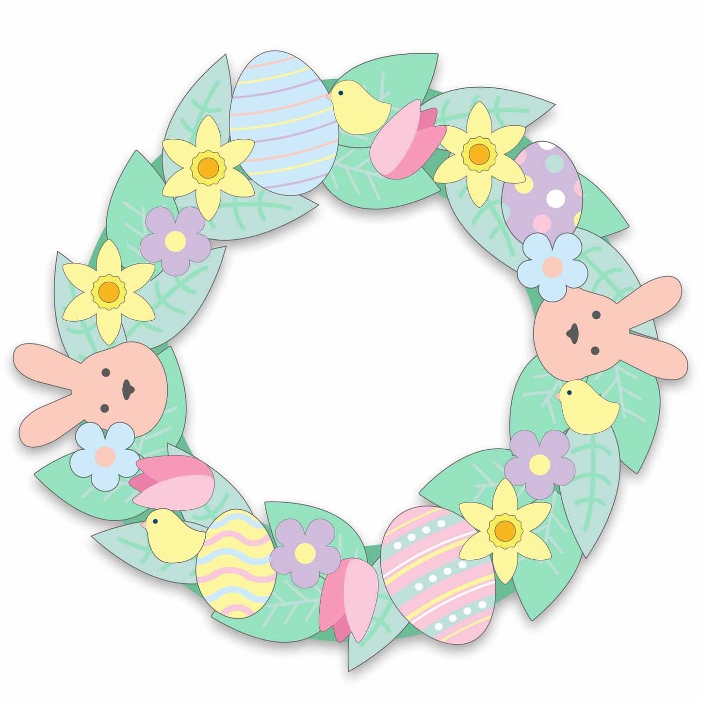 Create Your Own Easter Wreath Craft Kit