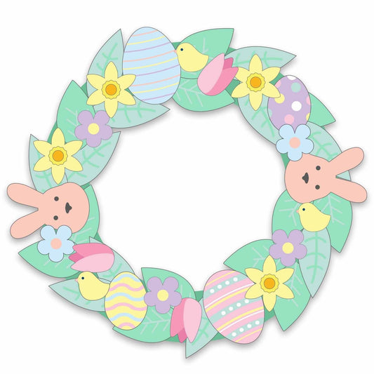 Create Your Own Easter Wreath Craft Kit