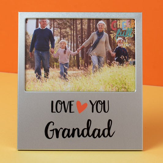 Cheerfull Aluminium Grandad Photo Frame (6 x 4)