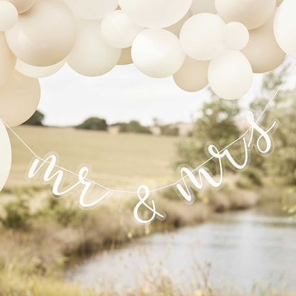 Acrylic Mr & Mrs Bunting