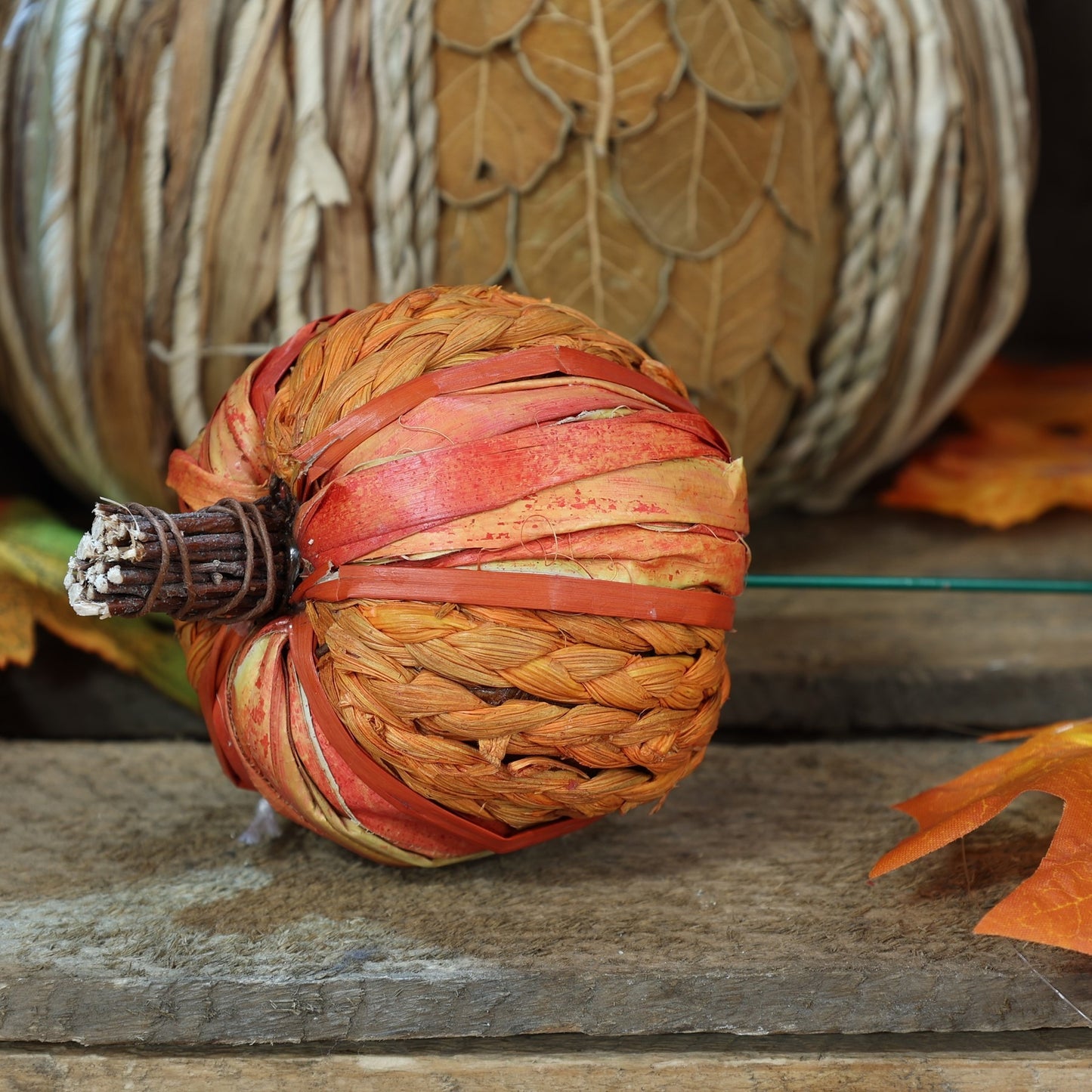 Pumpkin Pick Plaited (7x7x24cm)