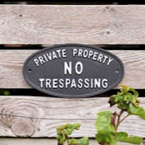 Private Property Sign