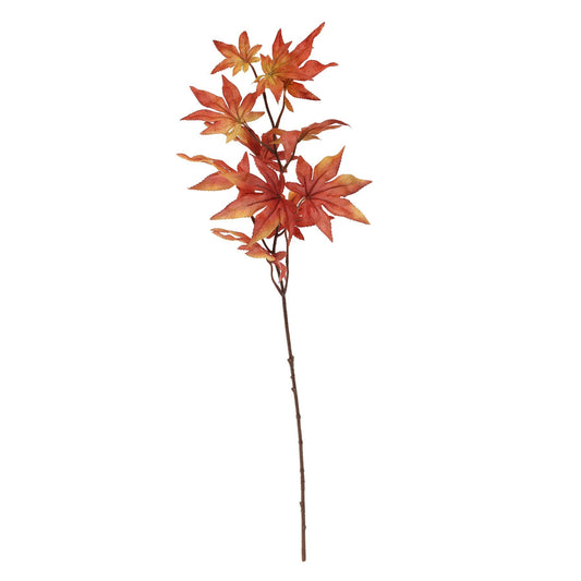 Glamis Maple Leaf Spray Dark Orange (64cm)