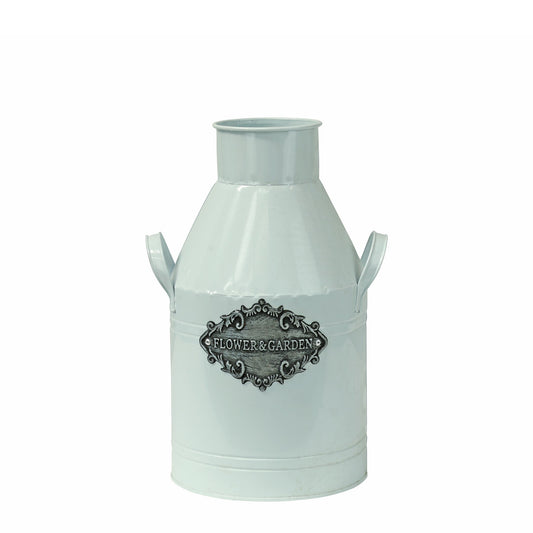 White Milk Churn (20cm)