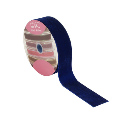 Royal Blue Velvet Ribbon (50mm x 20m)