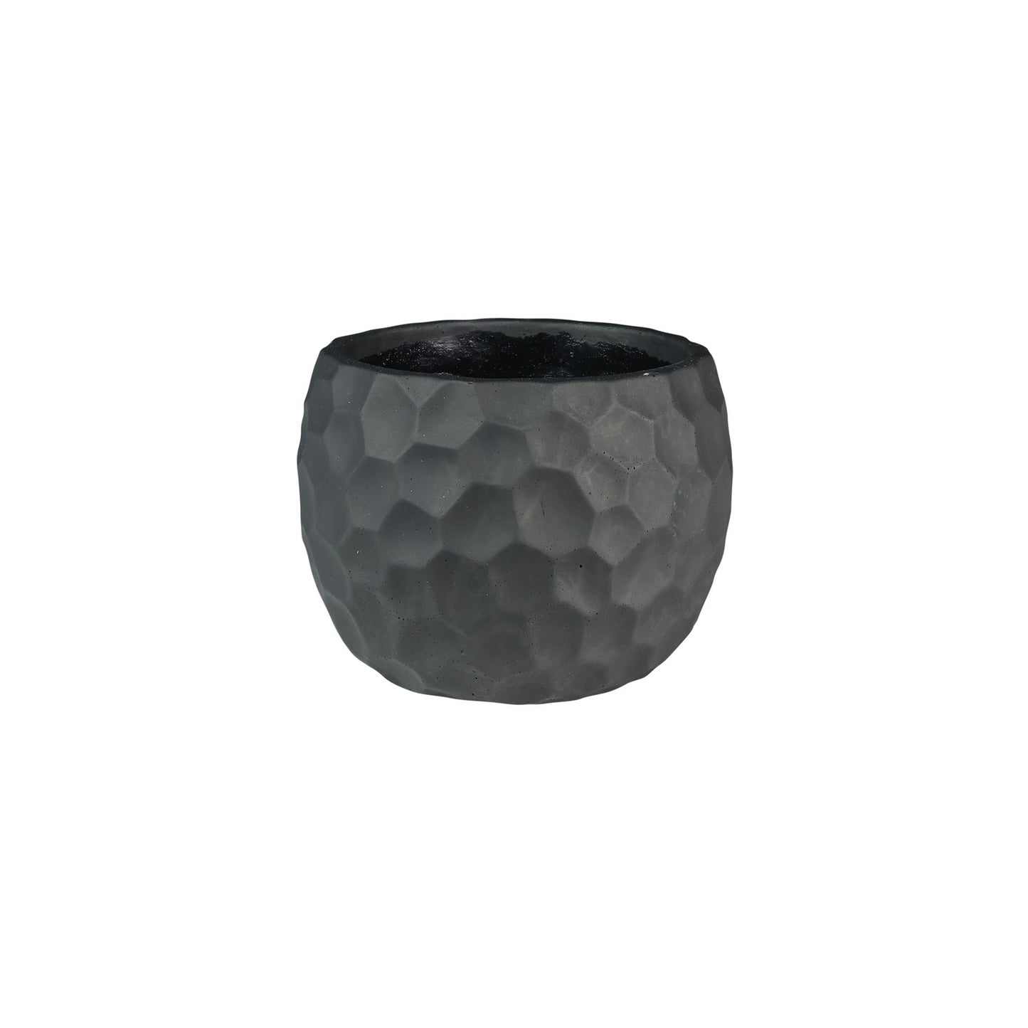 Vogue Black Honeycomb Pot (H9cm x Dia12cm)