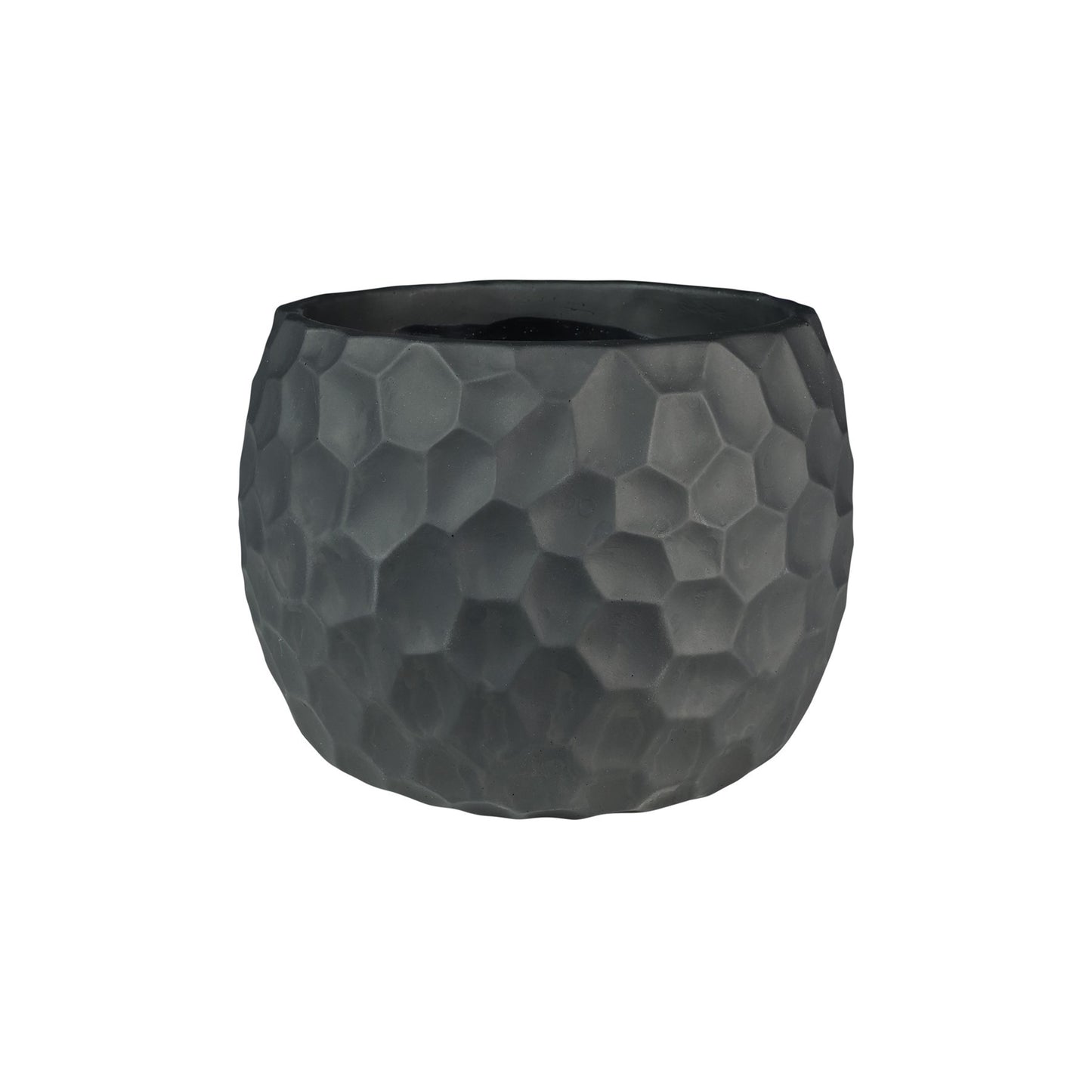 Vogue Black Honeycomb Pot (H15cm x Dia19cm)