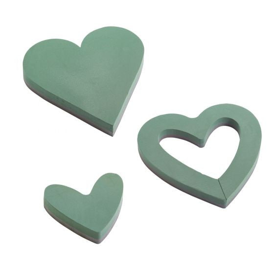 Solid Heart Oasis Floral Foam (2 pack  18 inch)