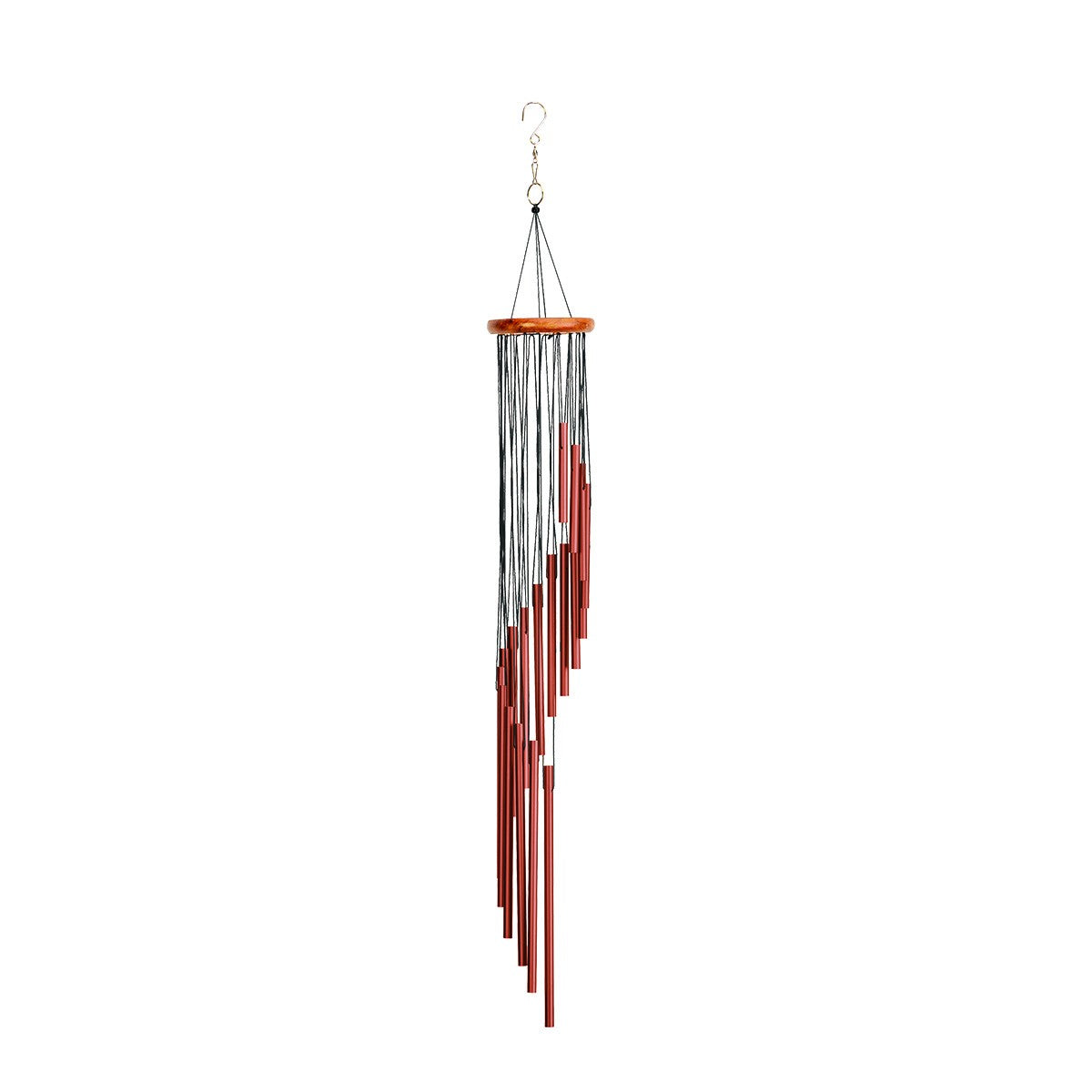 18 Tube Wind Chimes with Copper Finish (91cm)