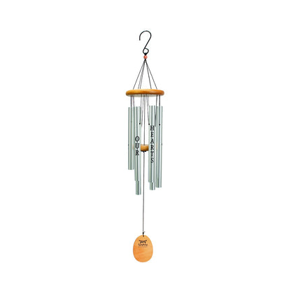 Memorial Wind Chime with Silver Finish (91cm)