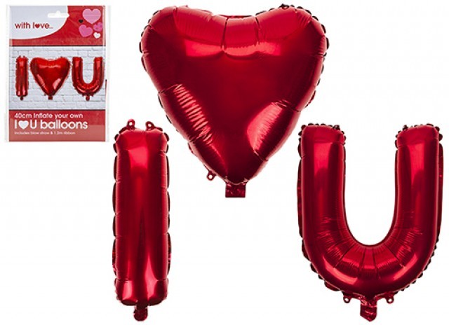 I Love You Balloons