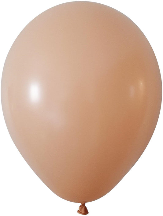 Beige Latex Balloon - 12 inch (Pk 100)