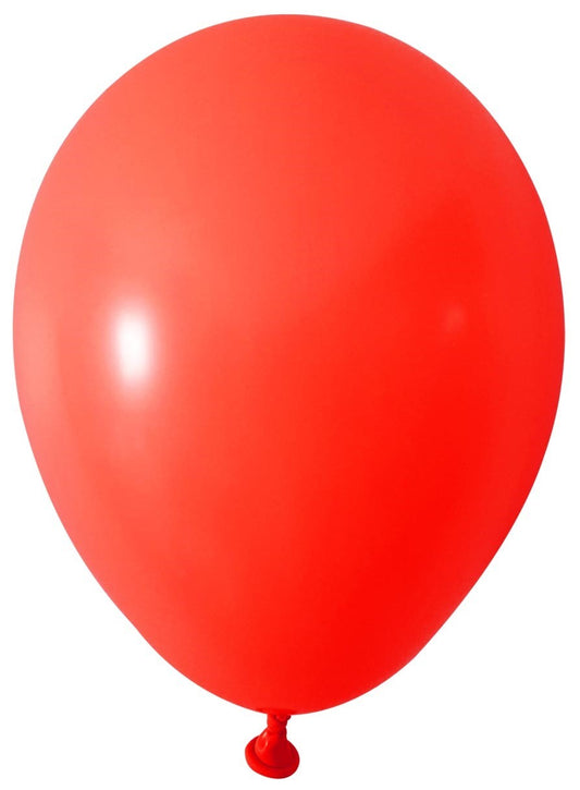 Red Round Shape Latex Balloon - 5 inch (Pk 100)