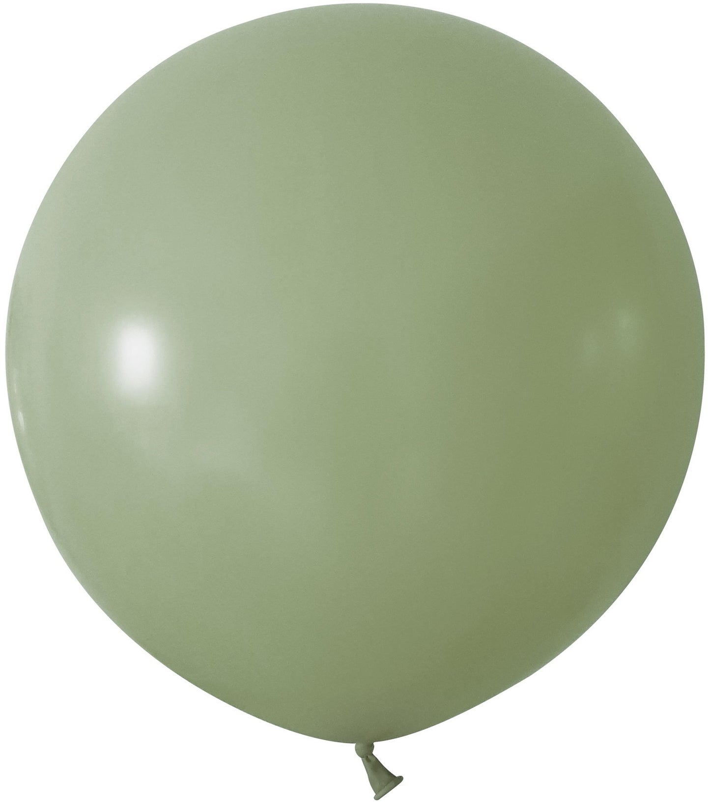 Sage Green Jumbo Latex Balloon - 24 inch (Pk 3)