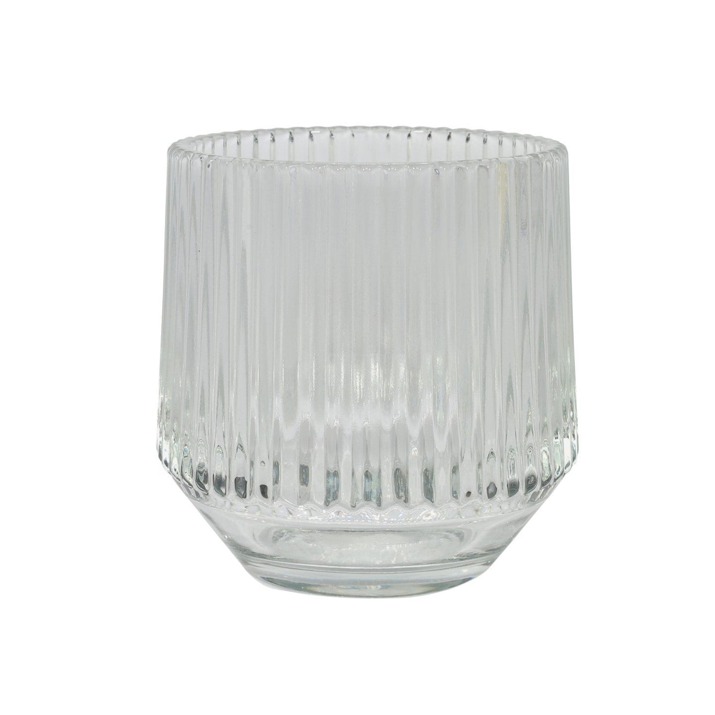 Rigel Ribbed Votive (9.5cm x 9.7cm)