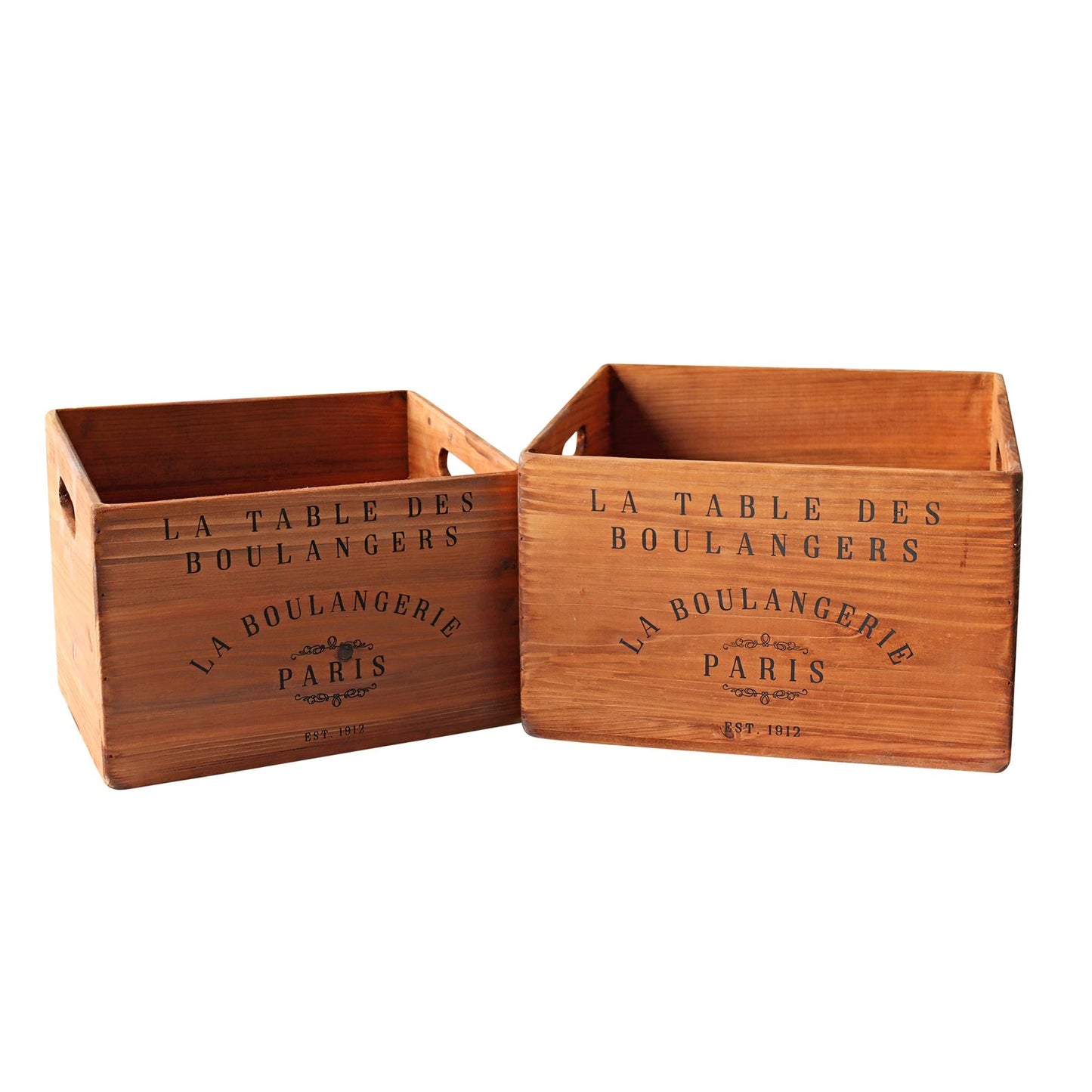 Boulangerie Crates (Set of 2)