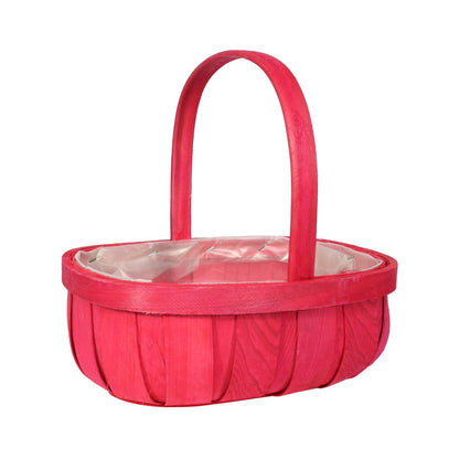 Red Softwood Trug 30cm