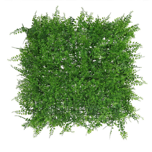 Exterior U.V Fern Leaf Green Wall Panel