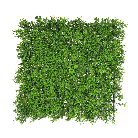 Exterior U.V Mixed Leaf Green Wall Panel