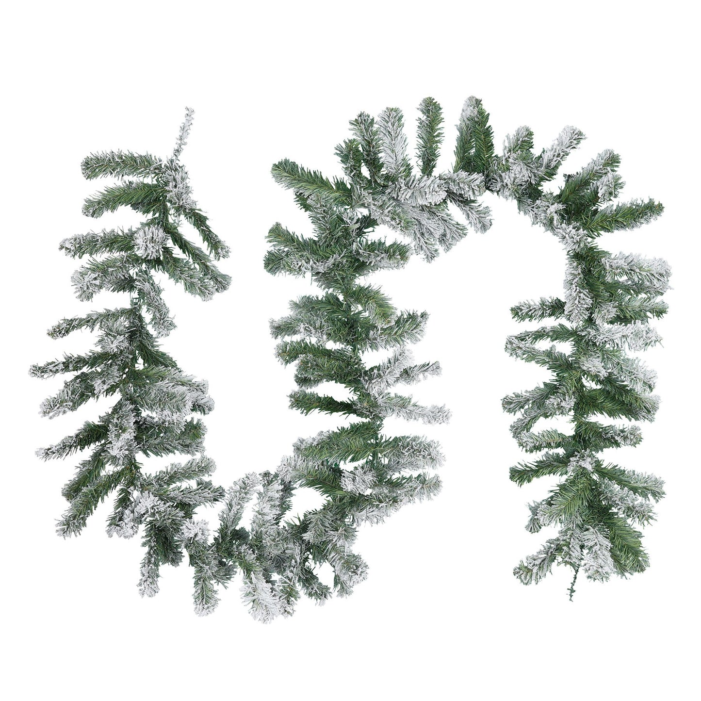 Oak Creek Flocked Garland (9 ft)