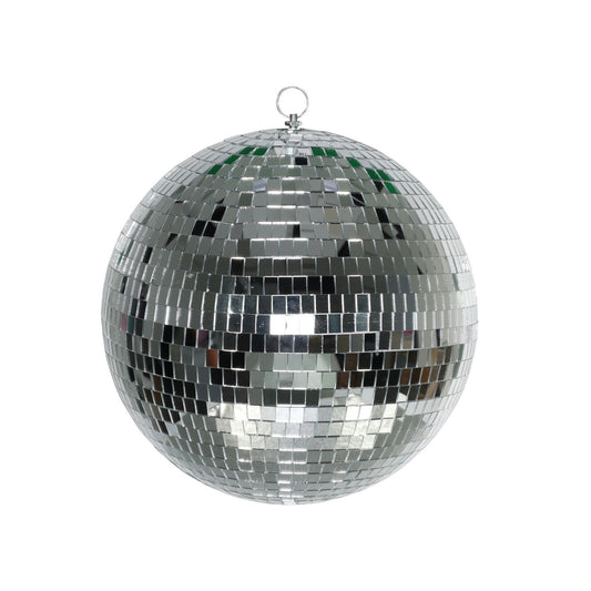 Silver Disco Bauble (30cm)