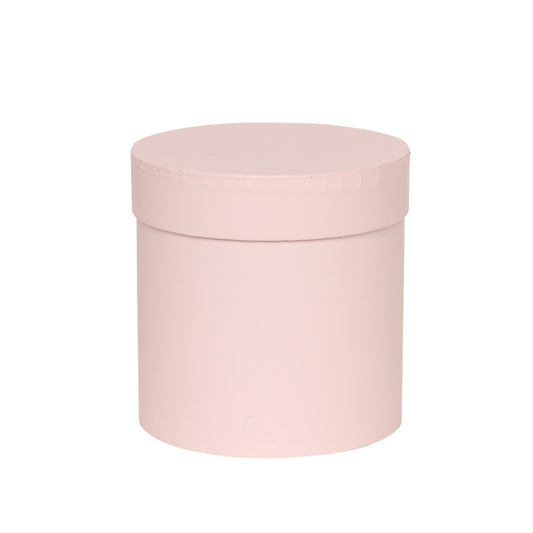 Soft Pink Hat Box (D13cm x H14cm)