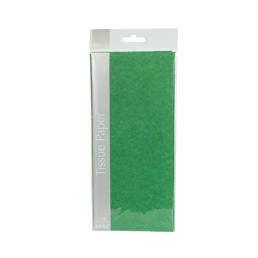 Dark Green Tissue Paper 5pk