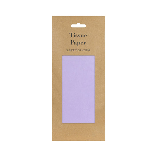 Lilac Tissue Paper Pack 5 Sheets