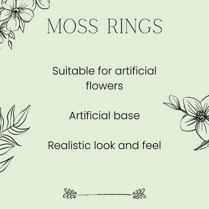 12 Inch Moss Wreath Ring