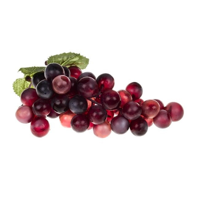 Artificial Red Grape Bunch