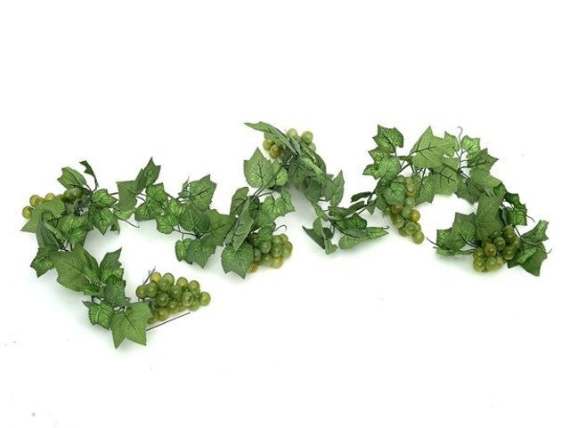 Artificial Green Grape Garland (180cm)