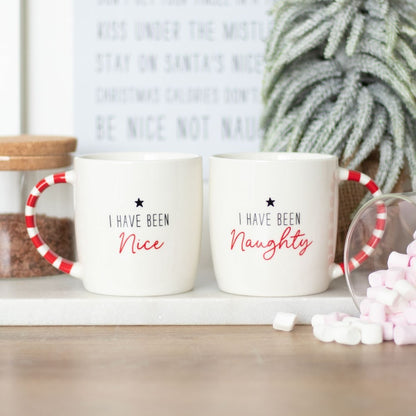 Naughty   Nice Mug Set