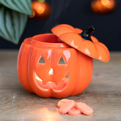 Jack O Lantern Wax Burner