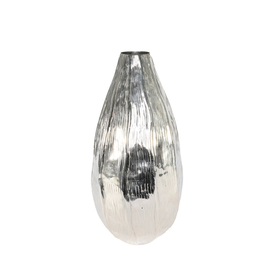 Silver Eros Pod Vase (H42 x Dia19.5cm)