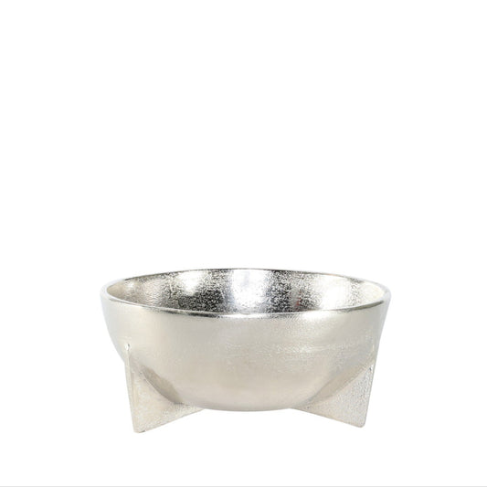 Silver Poseidon Bowl (H7.5 x 17cm)