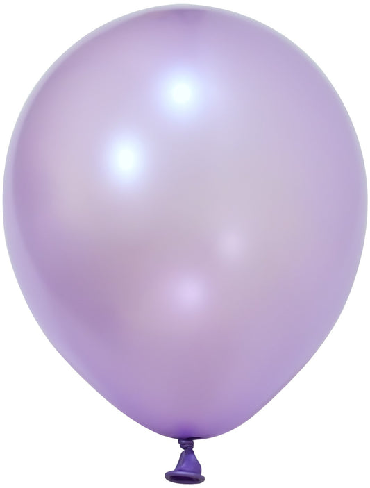 Light Violet Metallic Latex Balloon 10inch (Pack of 100)